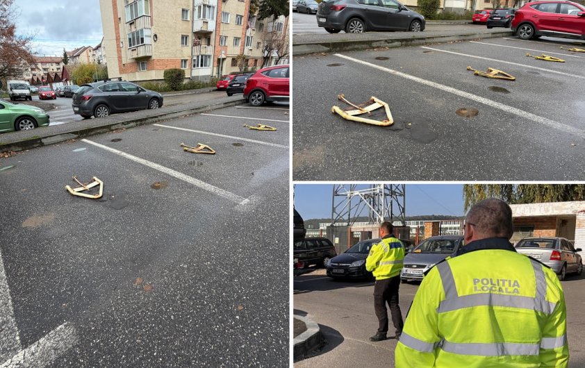 Problemele legate de parcarea pe locurile închiriate din Sfântu Gheorghe