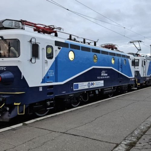 Prima locomotivă electrică modernizată prin PNRR, predată la Brașov