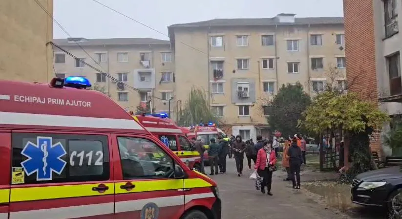 Două persoane cu arsuri, evaluate la Spitalul Județean Slatina după explozie