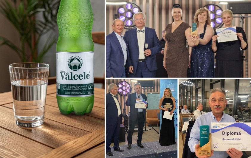 Apa minerală Vâlcele și operatori din Covasna premiați la gala din Sovata