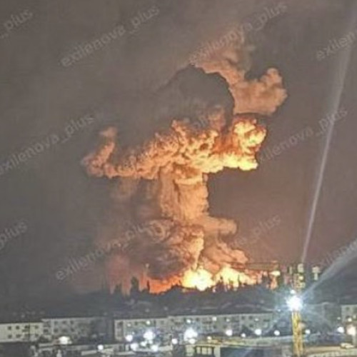 Atac cu drone la Novorossiisk provoacă avarii și răniți la navă în port