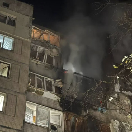 Atac aerian masiv asupra Kievului cu sute de drone și rachete lansate de Rusia