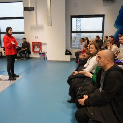 Ana-Maria Brânză a inaugurat o sală modernă de scrimă pentru tinerii sportivi din Sector 3