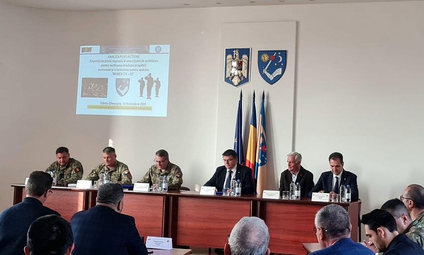 Exercițiul de mobilizare MOBEX CV-25 evaluat pozitiv în județul Covasna