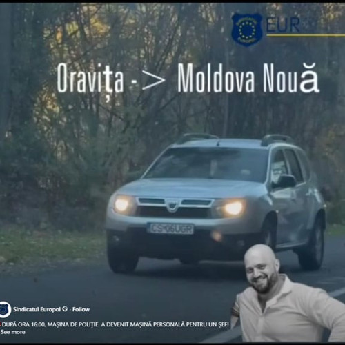 Poliția din Caraș-Severin într-un nou scandal privind folosirea abuzivă a autospecialelor