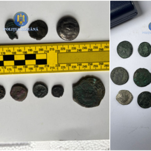 Percheziții la domiciliul unui angajat de muzeu pentru delapidare de monede medievale