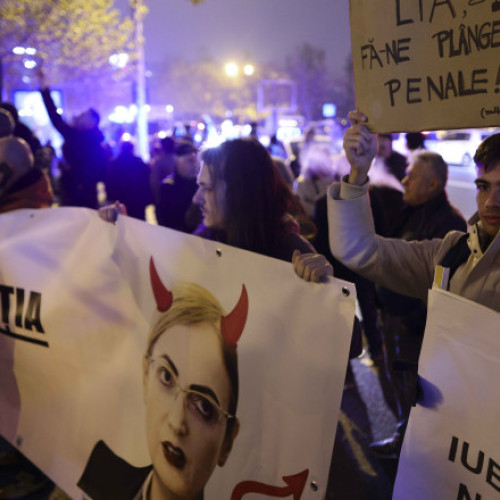 Protest la sediul ÎCCJ față de situația justiției din România