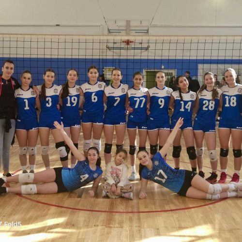 CS Medgidia a obținut o victorie clară în turneul național de volei junioare U17