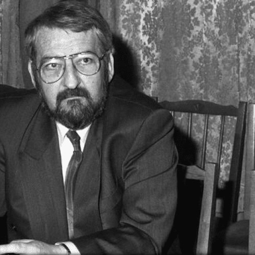 Laurențiu Ulici, critic literar și fost președinte al Uniunii Scriitorilor, născut la Buzău