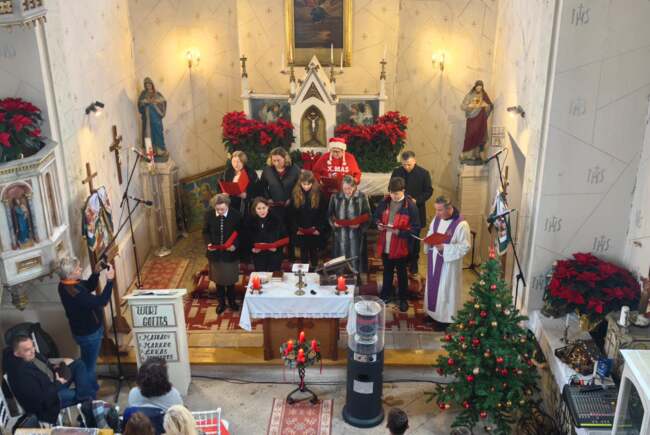 Concert de sărbători în biserica romano-catolică din Bogda