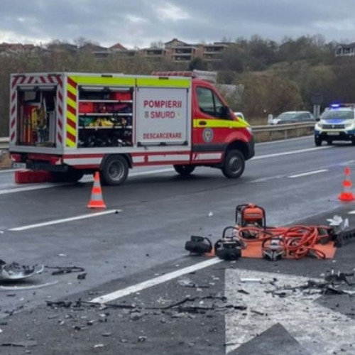Un bărbat a murit, iar trei persoane au fost rănite într-un accident la ieșirea din Cluj-Napoca