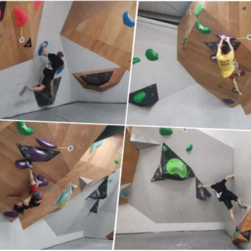 Alexandru Zaharia câștigă Cupa României la bouldering la Timișoara