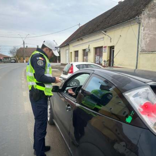 411 șoferi sancționați în weekend pe principalele drumuri din județ