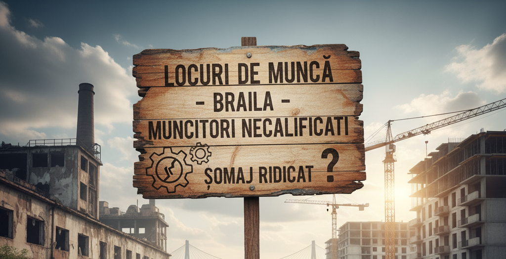 AJOFM Brăila a publicat datele despre șomajul în județ pentru primele nouă luni din 2025