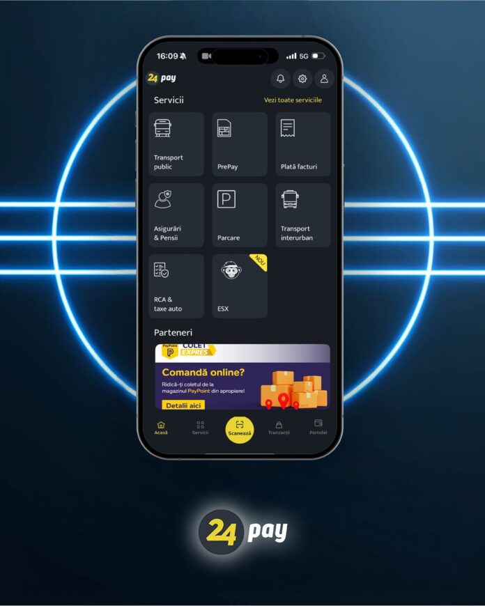 24pay reactivează toate serviciile și plata transportului în 24 de orașe