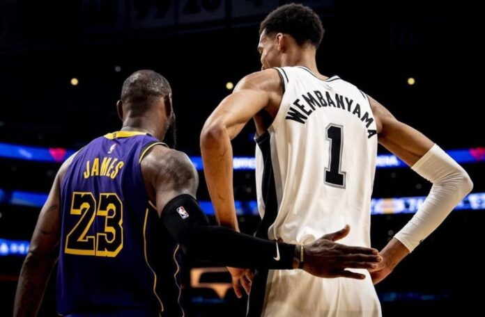 Victor Wembanyama, accidentat la gamba stângă în NBA