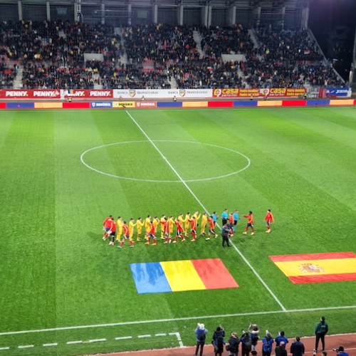 România U21 întâlnește Spania U21 pe Stadionul Municipal din Sibiu
