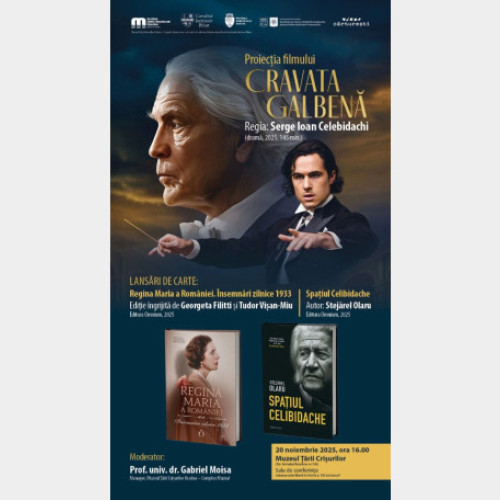 Proiecția filmului „Cravata galbenă” mutată la Cinema Palace Oradea