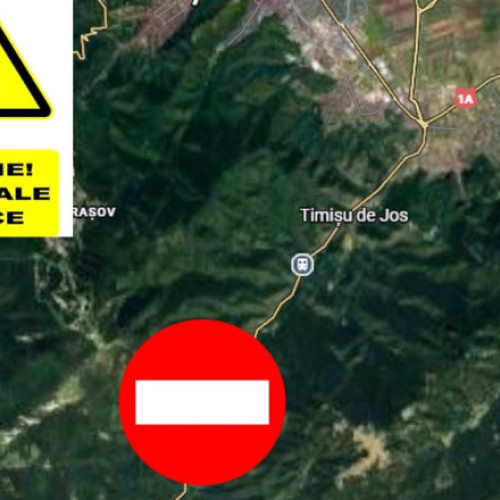 Trafic blocat pe DN1 între Brașov și Predeal din cauza unui accident cu cisternă răsturnată