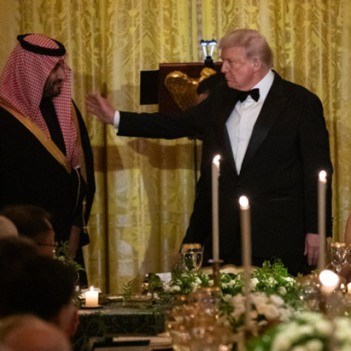 Cristiano Ronaldo și Elon Musk au participat la dineul de la Casa Albă în onoarea prințului saudit