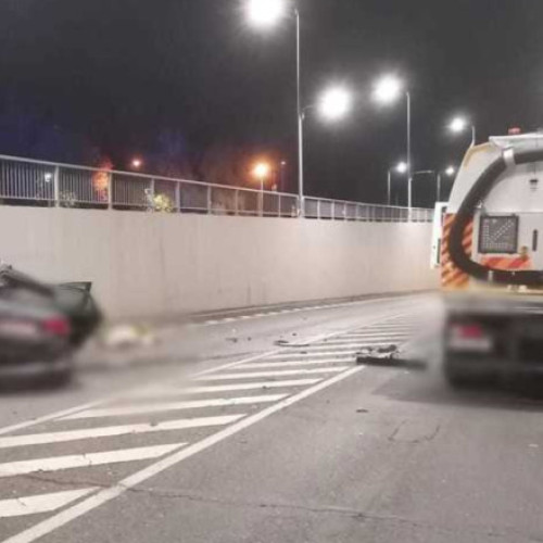 Tânăr de 21 de ani a murit într-un accident în Pasajul Michelangelo din Timișoara