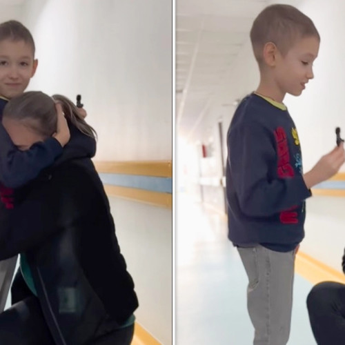 Băiețel din Brașov cu tumoră cerebrală, salvat la Iași, a revenit la școală și a câștigat olimpiada