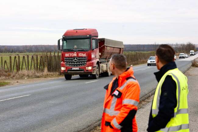 Modernizarea DJ 691 va include platforme de cântărire pentru camioane și se va încheia în 2027