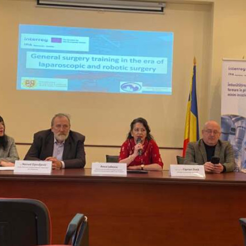 Proiect româno-sârb pentru formarea în chirurgia minim invazivă lansat la Timișoara