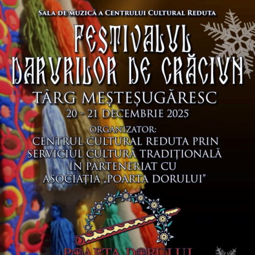 Târgul meșteșugăresc „Festivalul Darurilor de Crăciun” își deschide înscrierile la Brașov