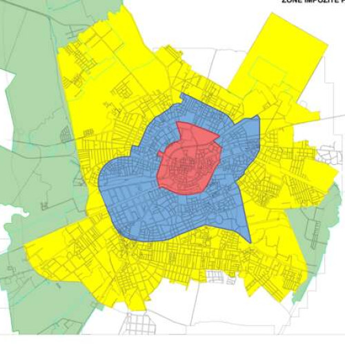 Primăria Timișoara propune o nouă organizare a zonelor de impozitare pe inele de trafic