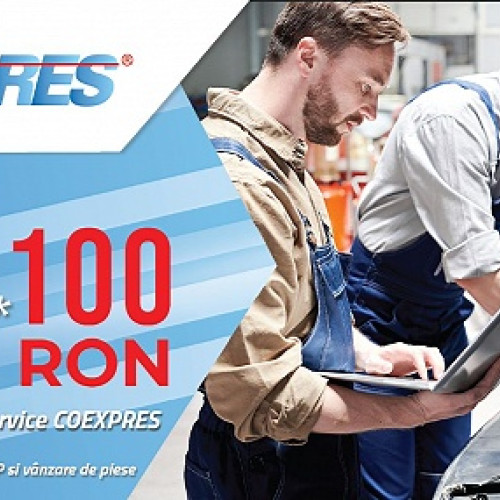 Voucher de 100 de lei oferit la ITP la service-ul Coexpres în județ