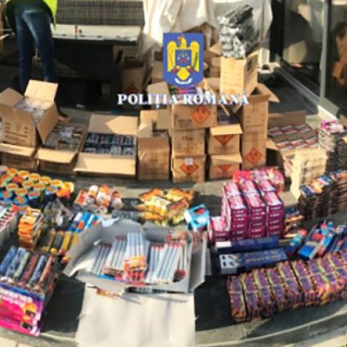 Bărbat prins în Murfatlar cu peste 2.000 de articole pirotehnice ilegale