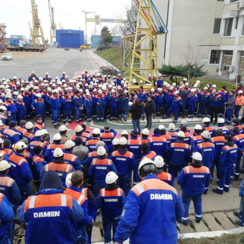 Sindicatul navalist cere condiții clare pentru vânzarea Șantierului Naval Mangalia