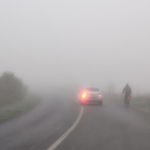 Ceață densă reduce vizibilitatea pe autostrăzile A2 și A4