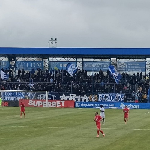 Farul Constanța remizează după un meci tensionat cu Oțelul Galați