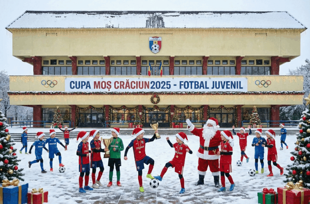 Consiliul Județean Brăila organizează Cupa Moș Crăciun pentru tinerii sportivi