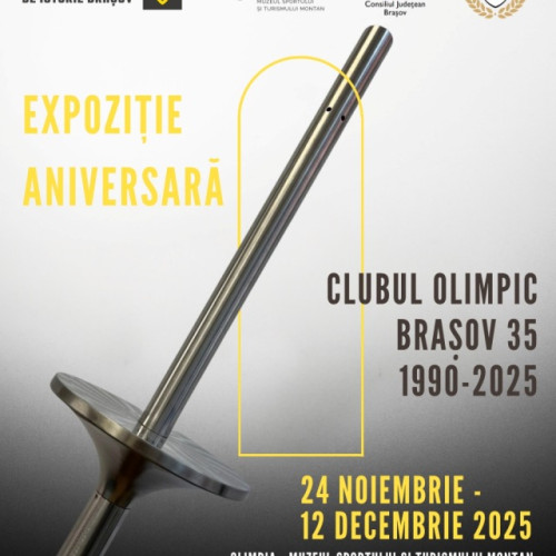 Clubul Olimpic Brașov sărbătorește 35 de ani printr-o expoziție unică