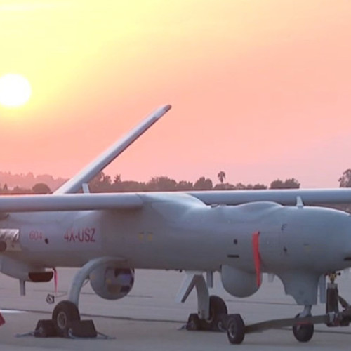 Dronele avansate cumpărate de România din Israel, filmate în premieră de Digi24