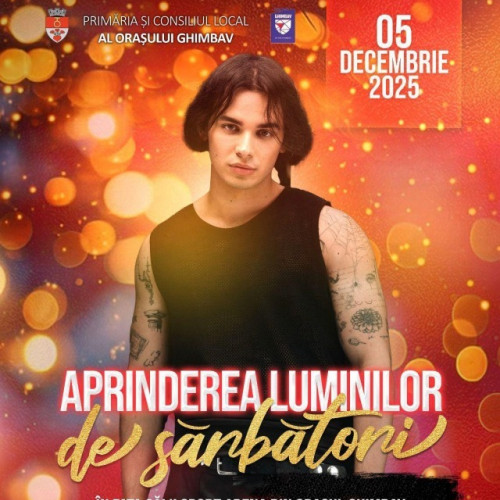 Ghimbavul aprinde luminile de sărbători pe 5 decembrie 2025