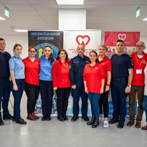 Jandarmii din Ilfov au donat sânge pentru susținerea spitalelor din București