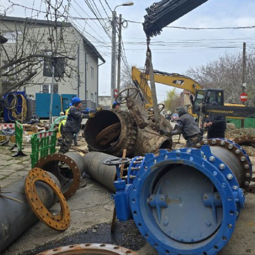 Furnizarea apei oprită între Murfatlar și Nazarcea din cauza unei avarii RAJA