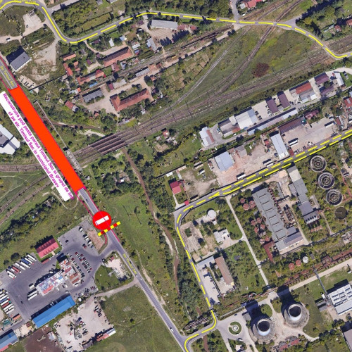 Avizat proiectul pentru reconstruirea podului peste Timișul Sec din Brașov