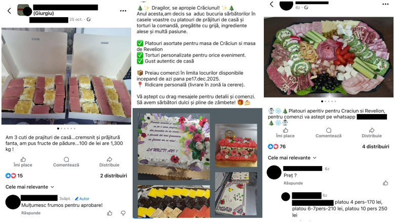 Autoritățile avertizează asupra riscurilor cumpărării alimentelor neautorizate înainte de Crăciun