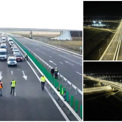 Inaugurați 14 km din autostrada A7 între Pietroasele și Buzău