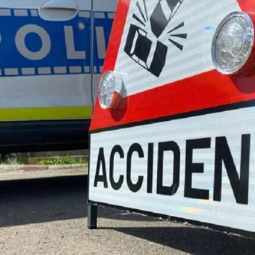 Accident rutier în Hideaga provocat de un tânăr fără permis