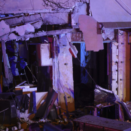 Primele imagini cu explozia de la Buftea: cinci răniți, doi în stare critică