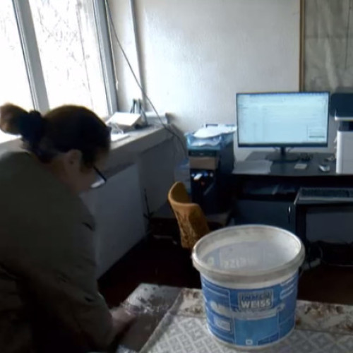 Clădirea degradată a Institutului de Îmbunătățiri Funciare din Giurgiu pune în pericol angajații