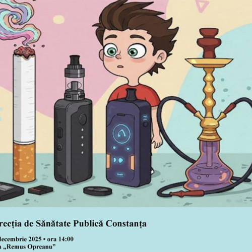 Manifestare educațională în Constanța pentru prevenirea consumului de tutun