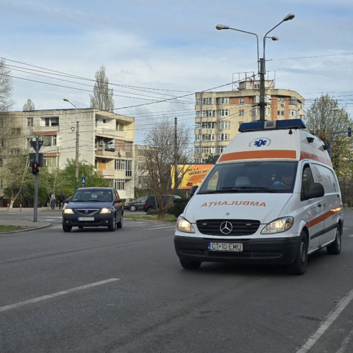 Accident rutier în zona Doi Cocoși din Constanța: o victimă refuză spitalizarea