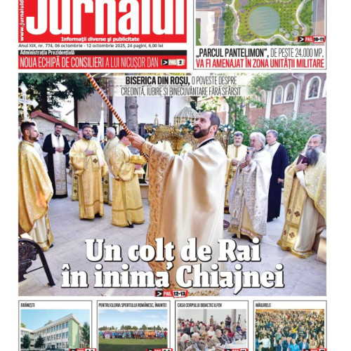 A apărut numărul 774 al Jurnalului de Ilfov în format print